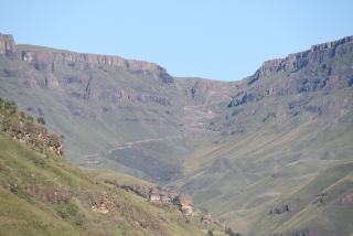 Hairpin Bends in the distance