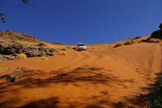 still down to the river bed (it was appr. 150 m)
