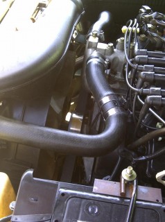 1. Inline fitting installed.jpg (96.79 KiB) Viewed 1538 times Inline coolant fitting installed in top radiator hose