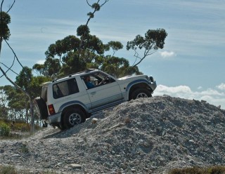 the testing hole &amp; summit, before Red Hill ...