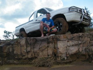 My brother and his bakkie