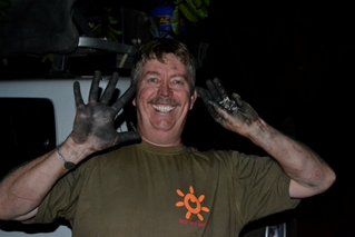 Big smile when starter was fixed