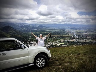 Yes I am a Cheetah, my first trip up the mountains outside Barberton