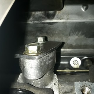 EGR blanked off