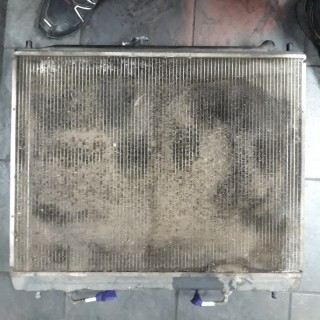 Blocked radiator