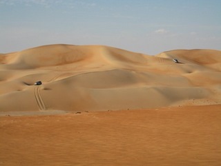 More desert driving