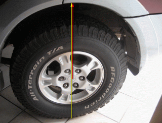 Rear measurement