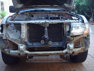 Plastic bumper off