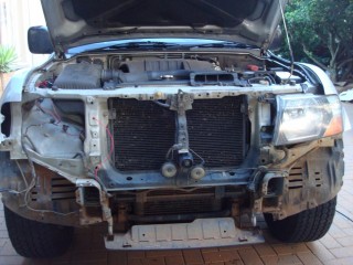 front cross brace off