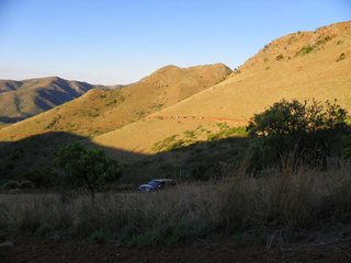 Late afternoon on the mountain