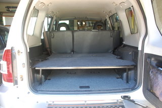 Some mats I had - for everyday use and to hide valuables.