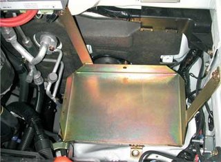 Australian battery bracket