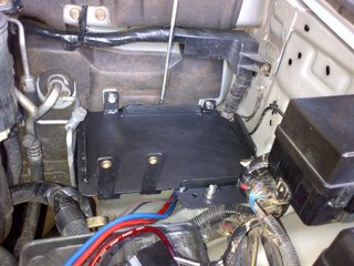 steel battery bracket