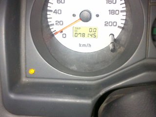 LED I mounted in the dash