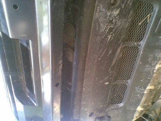 View from below ARB bar fitted to Gen3.