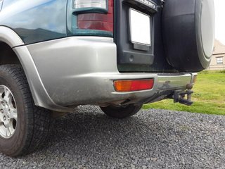 Left rear bumper