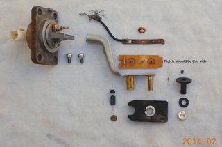 Dismantled sensor