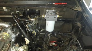 Filter fitted
