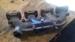 &quot;New&quot; manifold with 1/8&quot; NPT thread tapped for EGT.
