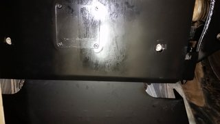 Over lap - recessed bolts