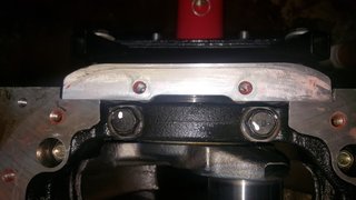 Gasket maker removed from seal housing
