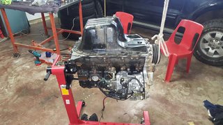 Sump fitted