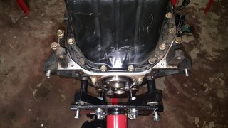 Rear crank