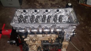 Mock-up - head on block